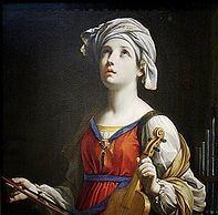Saint Cecilia, musicians' patron saint