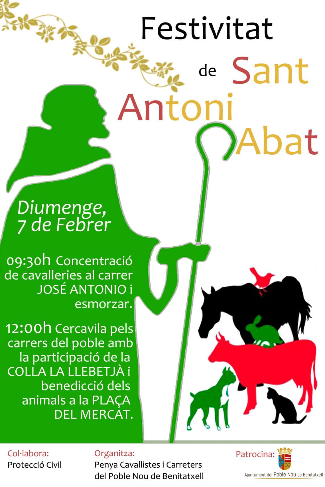 Fiestas de San Antonio Abad en Benitatxell