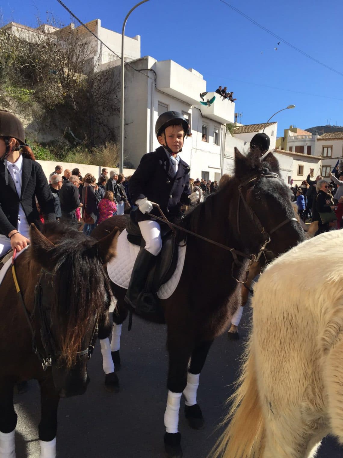 Celebra la fiesta de San Antonio en Benitatxell