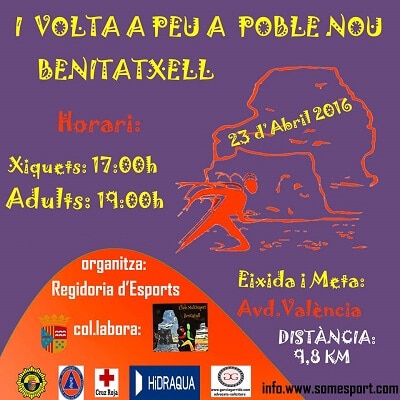 Anmelden für die “Volta a Peu” in Benitatxell