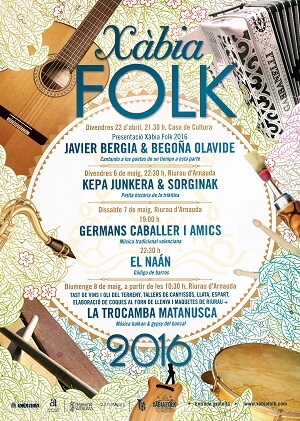 Konzerte beim diesjährigen Xàbia Folk