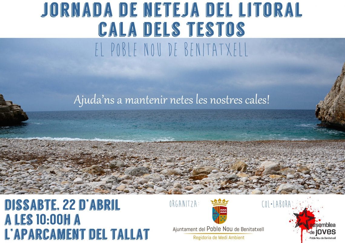 Jornada Limpieza Cala de los Testos sábado 22 de abril