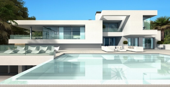 Villa Ibiza, eine Luxusimmobilie auf der Cumbre del Sol