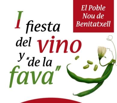 1st Wine and Fava Festival in Benitachell next 20 and 1 April