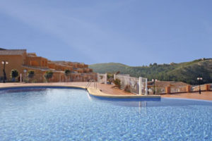 Pueblo Montecala: an apartment complex with several swimming pools