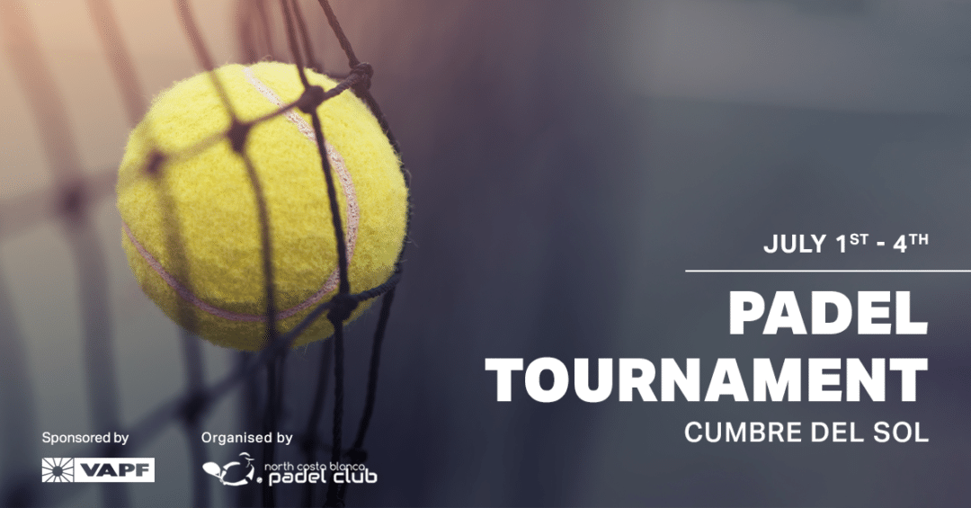 The Padel Tournament Returns to Residential Resort Cumbre del Sol